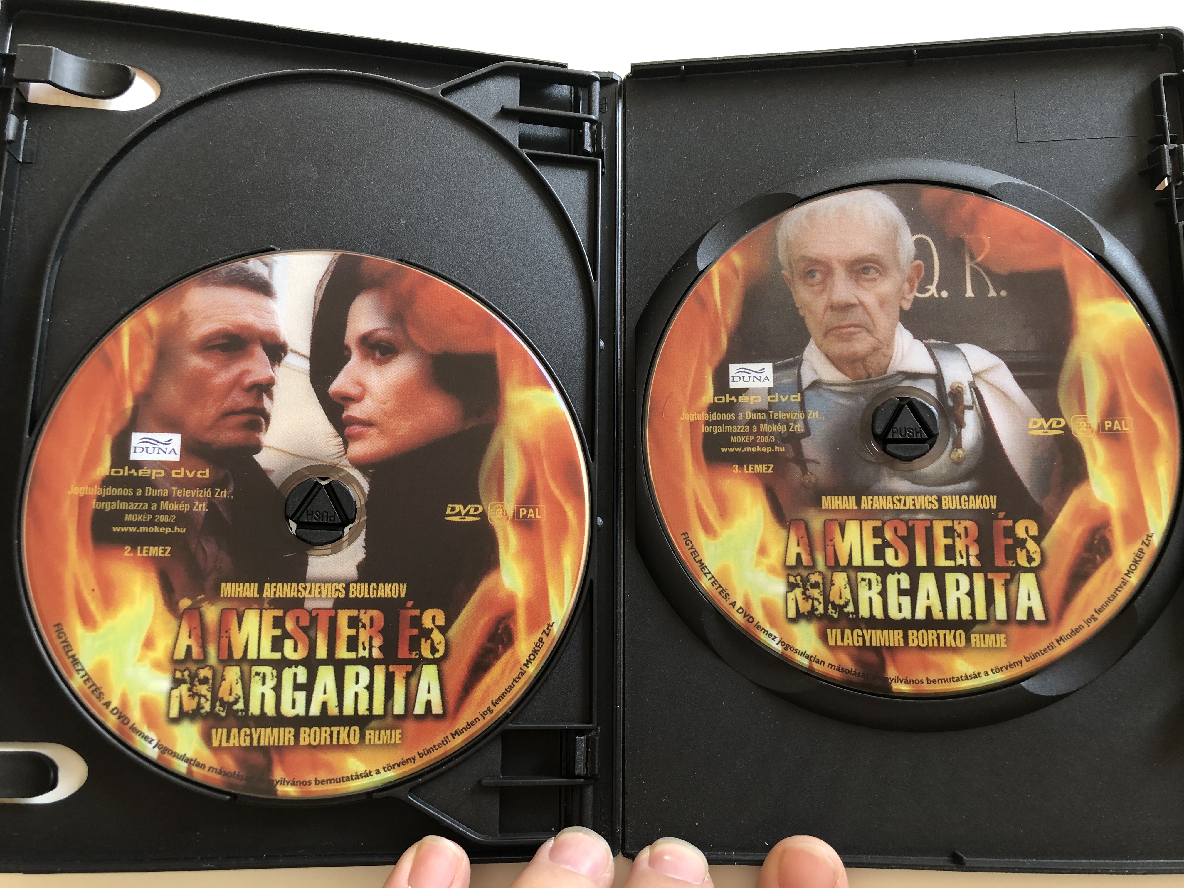 Master i Margarita DVD 2005 A Mester és Margarita - 3 DVD 1.JPG